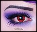 Itachi Manga Crazy Contact Lenses and lens case for free
