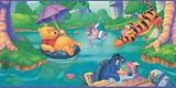 Pooh Prepasted Wall Border