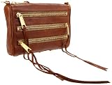 Rebecca Minkoff Carmen Mini Zip Shoulder Bag, Chocolate