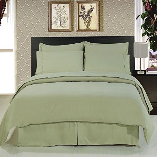 1800 Series Queen Sheet Set Sage Color