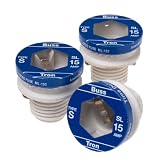 Fuses: Bussmann #BP-SL-15 3PK 15A SL Plug Fuse