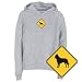 Sweatshirt Woman Heather Gray  Sign Belgian Malinois  Dog