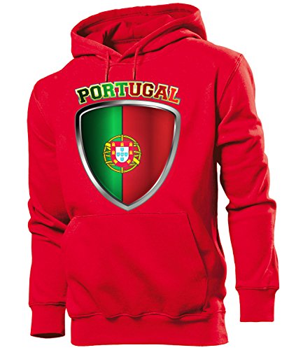 FUSSBALL – FANARTIKEL – PORTUGAL FAN HOODIE 4692(HKP-R) Gr. L