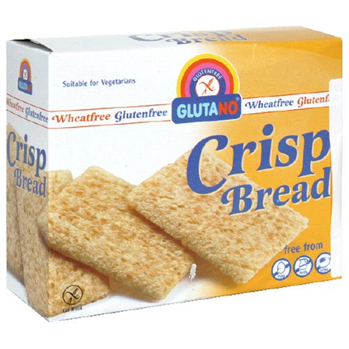 Glutano Gluten-Free Crisp Bread, 4.4-Ounce Box (Pack of 5)