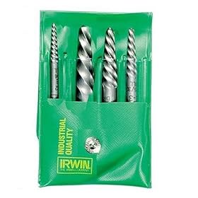 EXTRACTOR SCREW SPIRAL SET 4PC