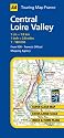 Central Loire Valley (AA Road Map France Series)