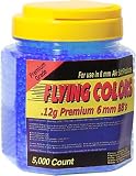 Flying Colors 5000CT Premium 6mm 0.12 Gram BB's - Blue