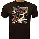 Loyal To None Motorcycle T-shirt, Rebel Chopper T-shirts, Biker T-shirts