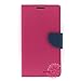 Tingtong Mercury Goospery Diary Flip Cover for Vivo V3 - (Pink) RS.249.00