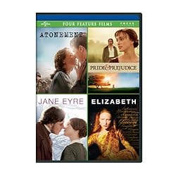 Atonement / Pride & Prejudice / Jane Eyre / Elizabeth Four Feature Films