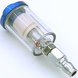 福美康(FUMEIKANG) ウォーター セパレーター エア ツール の 水分除去 に エアー コンプレッサー 工具 小型 1/4 サイズ フィルター 水抜き 水分除去 (1個)