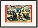 Black Framed/Matted Print 17x23, Troupe of Marvelously Educated Sea Lions and Seals: ...