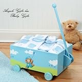 Blue Baby Wagon -Welcome to the World Ten-Piece... by ANGELO GIFTS BaGifts