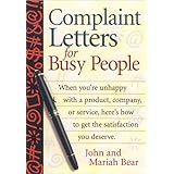 complaint letters for busy people