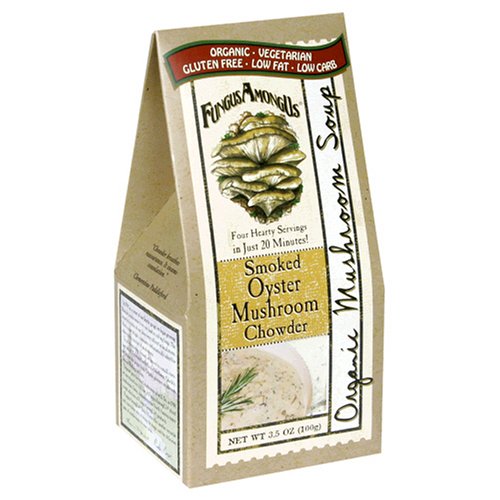 FungusAmongUs Organic Soup Mixes, Organic Smoked Oyster Mushroom Chowder, 3.5-Ounce Units... by FungusAmongUs
