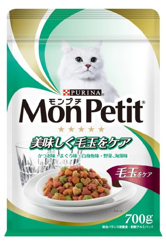 モンプチ ドライ 美味しく毛玉をケア海鮮ブレンド 700g