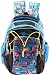 GLEAM Trendy Multicolour School Bag (Blue) RS.1099.00