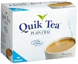 Quick Tea Plain Chai, 20-Count Boxes (Pack of 5)