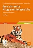 Bild zu: Java als erste Programmiersprache: Vom Einsteiger zum Profi