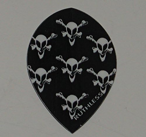 3 sets (9 flights) Xtra Strong Ruthless Pear Skulls flights