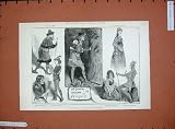 1890 JAMES'S THEATRE AS YOU LIKE IT SCENE LAMB BRODIE