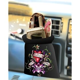 Ed Hardy "Love Kills" A/C Vent Mount Pocket