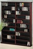 Oak Veneer Double Multimedia Case Without Doors