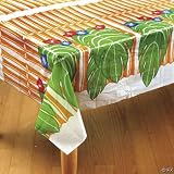 Bamboo and Palm Leaves Table Cover (1 pc)