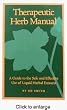 Therapeutic Herb Manual by Ed Smith - 1 - Book