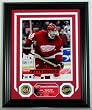 Henrik Zetterberg Detroit Red Wings Photomint - Plaque