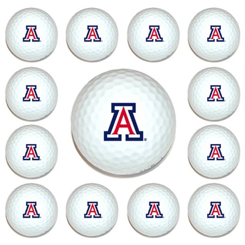 Arizona Wildcats Dozen Pack Of Golf Balls From Team Golf