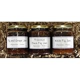 French Gourmet Fig Jams Assortment in Gift Box