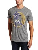 NFL Men's Minnesota Vikings Short Sleeve Triblend Crew (Steel, X-Large)