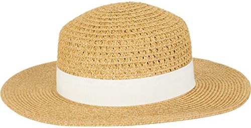 Brooklyn Hats Harajuku Open Weave Boater Hat White, One Size