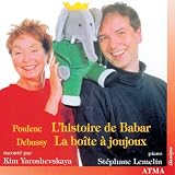 Review Poulenc/Debussy  / History of Babar/Toybox (Yaroshevska, Lemelin)
