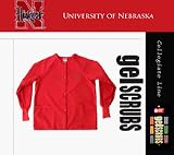 Nebraska Cornhuskers Scrub Style Nursing Jacket from GelScrubs