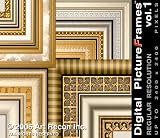 Digital PictureFrames(tm) Vol.1 Regular Resolution: Up To 2400x2400 pixels for Photoshop CS4