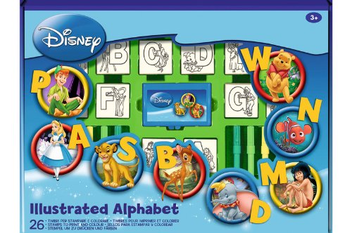 Noris 606311936 - Disney&nbsp;26er Stempel Set, Alphabet, 26 Stempel Preisvergleich