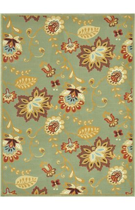 Loloi Wynn WN-04 Polypropylene 3-Feet 10-Inch by 5-Feet 7-Inch Area Rug, Sage