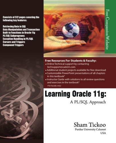 Learning Oracle 11g: A PL/SQL Approach