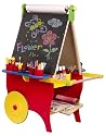 Alex Super Rolling Art Center with Paper Roll - 43.75" Tall