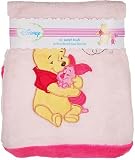 Disney so Sweet Pooh Blanket Pink