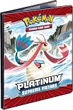 Asmodée - 82410 - Jeu de cartes - Cahier Range-cartes - Pokemon Platinum III - 90 cartes (180 cartes Recto/Verso)
