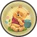 Pooh Baby and Friends Baby Shower Dinner Plates