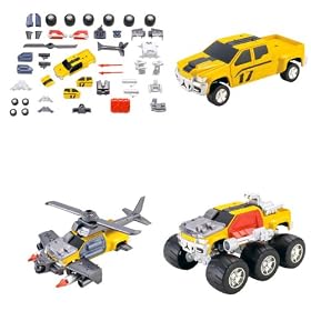 Hot Wheels Custom Motors Deluxe Attack Pack Vehicle Set