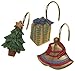 Carnation Home Fashions Noel Ceramic Resin Shower Curtain Hooks
