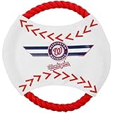 MLB Washington Nationals Flying Rope Disk Dog Toy