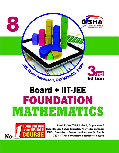 New pattern Class 8 Board + IIT-JEE Foundation MATHEMATICS 3rd edition