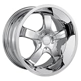 17x8 Touren TR6 (3160) (Chrome) Wheels Rims 5x112 120 (3160-7809C) by Touren