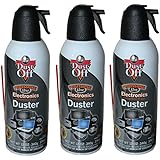 Dust-Off Falcon Professional Electronics Compressed Air Duster, 12 oz, 3 Pack